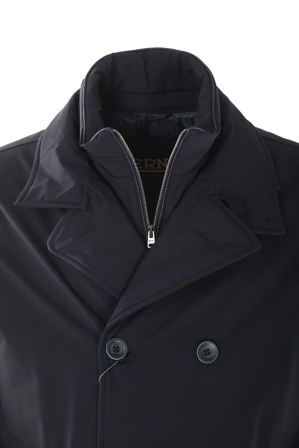 shop HERNO Saldi Trench: Herno trench doppiopetto con pettorina antivento.
Vestibilità slim.
Rifiniture di pregio all’interno.
Chiusura a doppiopetto.
Pettorina antivento staccabile.
Dettagli a contrasto all’interno.
Tasche diagonali.
Composizione: 87% poliammide, 13% elastane.
Made in Italy.. PI001180U 12346SZ-9200 number 4830126